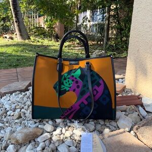 Stylish Multicolor Tote Bag